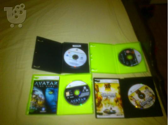 4 Games Xbox 360 Avatar,Saints Row 2,Hitman Blood Money,Assasins Creed